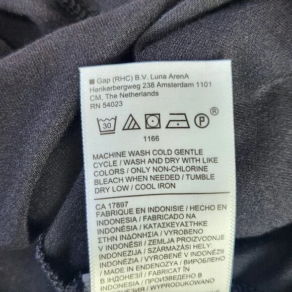 Athleta Santorini Thera Dress S Black Sleeveless Short Fit & Flare 531173 - Picture 11 of 11